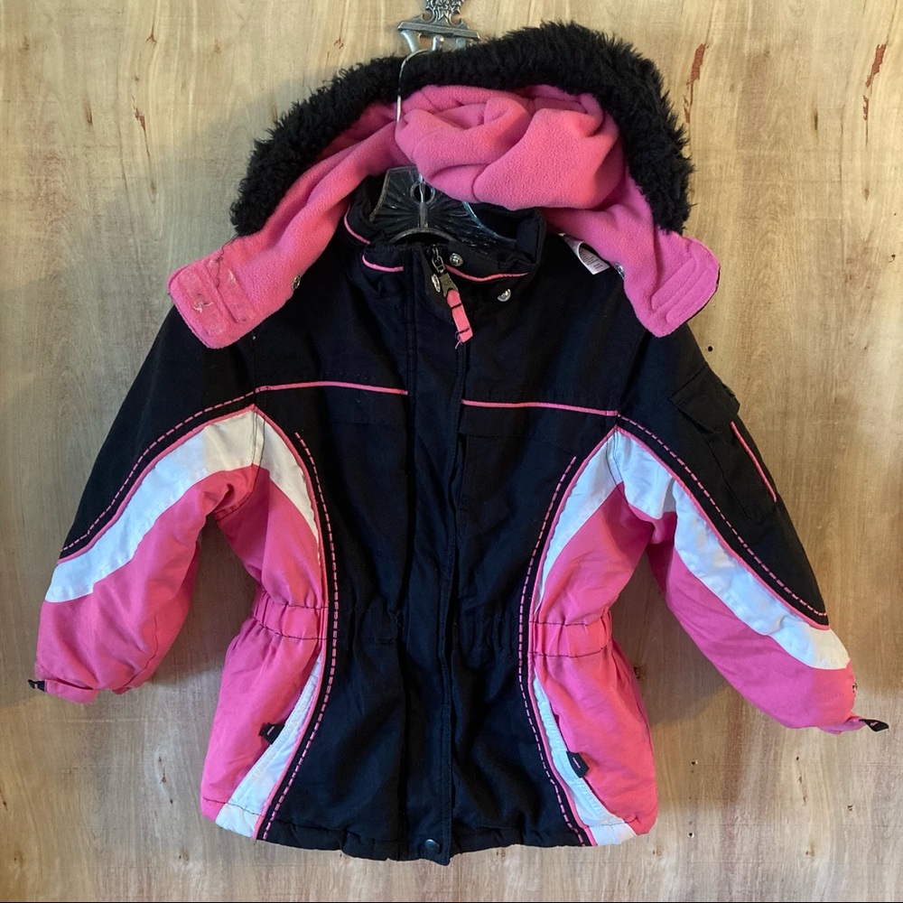 Girls Winter Coat. Hood. Arizona. Size Large 6X